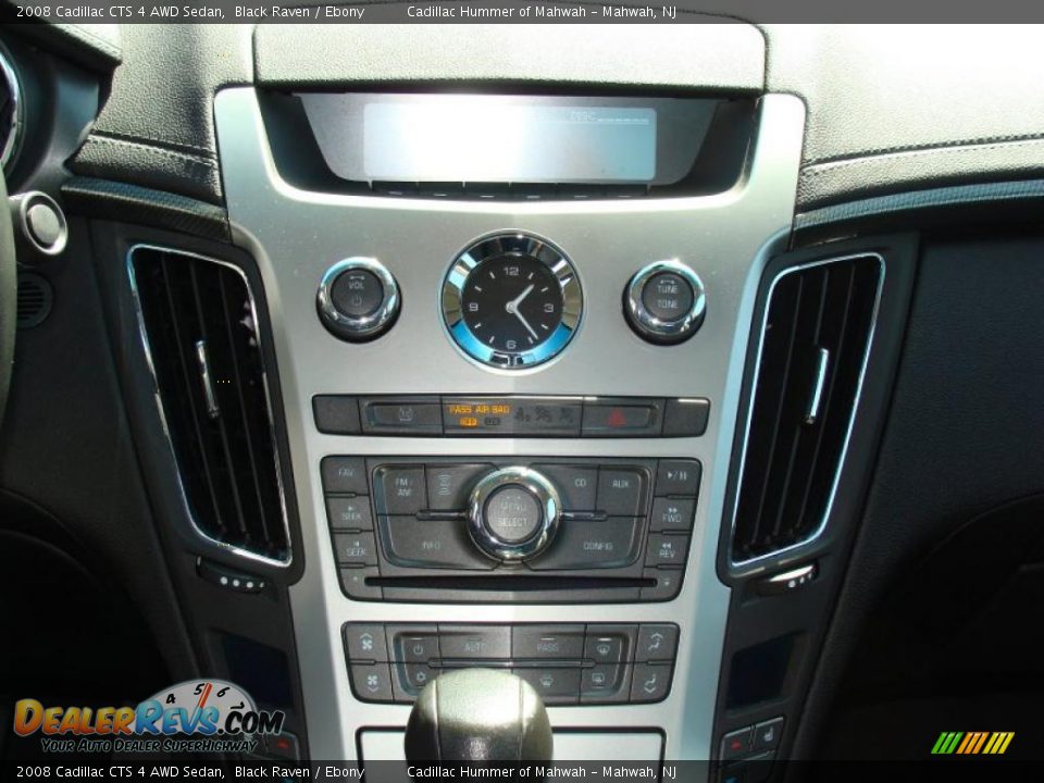 2008 Cadillac CTS 4 AWD Sedan Black Raven / Ebony Photo #18