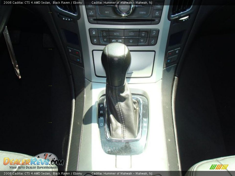 2008 Cadillac CTS 4 AWD Sedan Black Raven / Ebony Photo #19