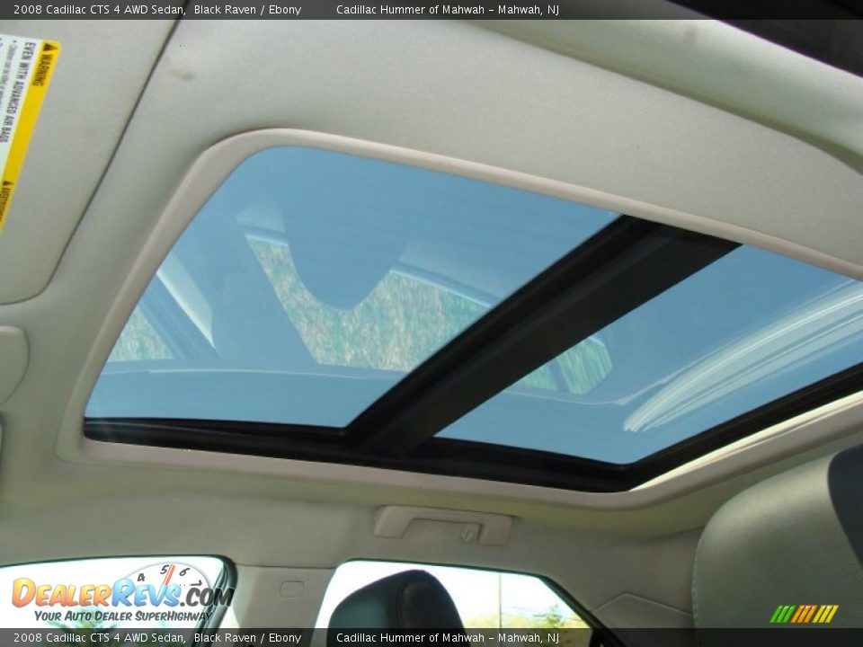 2008 Cadillac CTS 4 AWD Sedan Black Raven / Ebony Photo #21