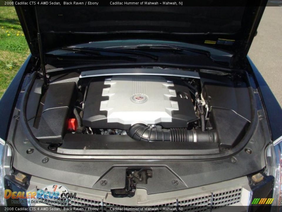 2008 Cadillac CTS 4 AWD Sedan Black Raven / Ebony Photo #23