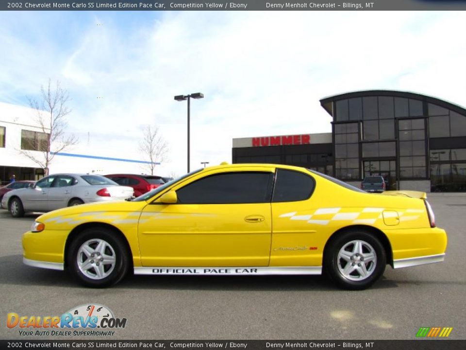 2002 Chevrolet Monte Carlo SS Limited Edition Pace Car Competition