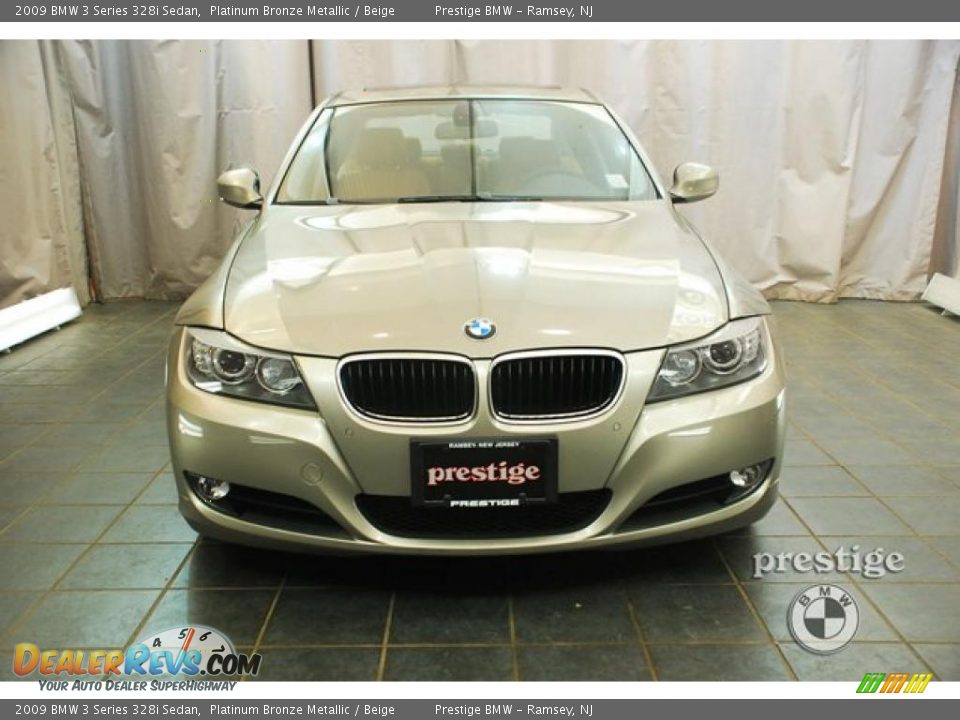 2009 BMW 3 Series 328i Sedan Platinum Bronze Metallic / Beige Photo #5