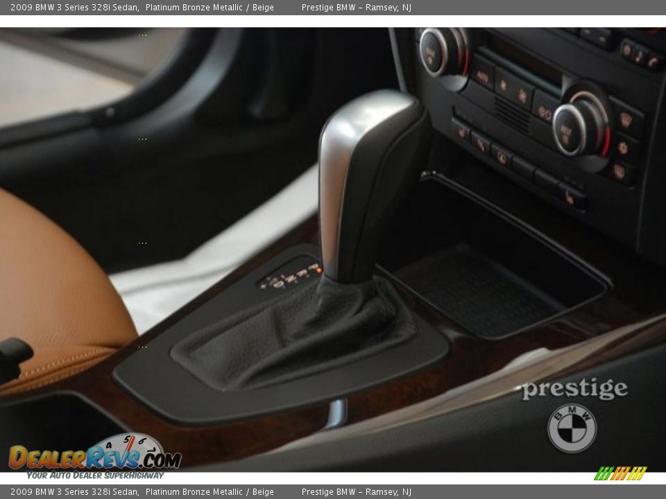 2009 BMW 3 Series 328i Sedan Platinum Bronze Metallic / Beige Photo #15
