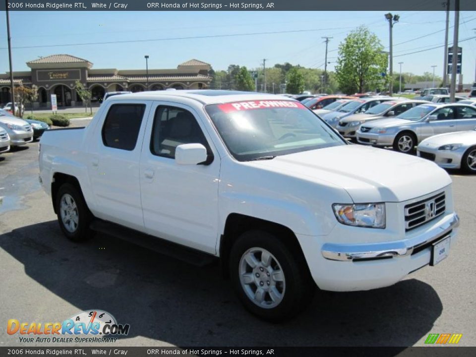 Honda white ridgeline #1