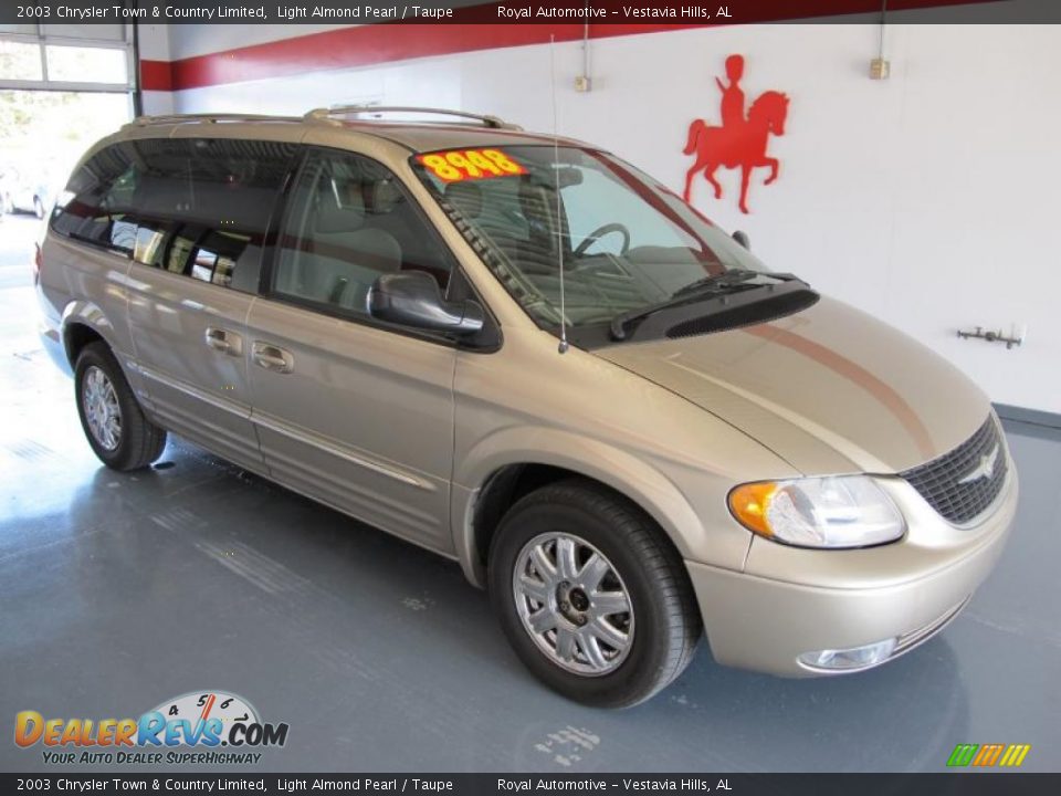 2003 Chrysler Town & Country Limited Light Almond Pearl / Taupe Photo #1
