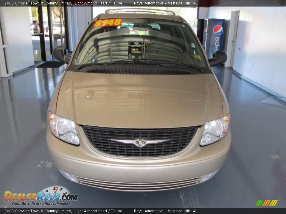 2003 Chrysler Town & Country Limited Light Almond Pearl / Taupe Photo #2