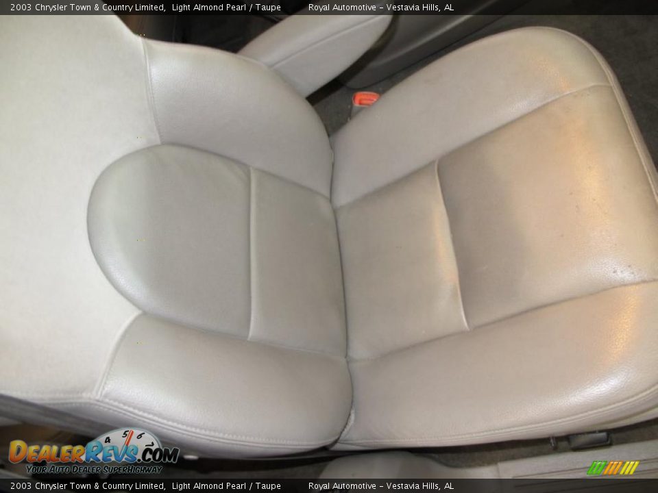 2003 Chrysler Town & Country Limited Light Almond Pearl / Taupe Photo #27