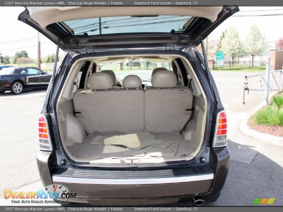 2007 Mercury Mariner Luxury 4WD Charcoal Beige Metallic / Pebble Photo #9