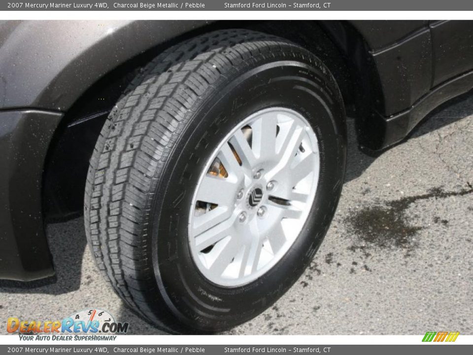 2007 Mercury Mariner Luxury 4WD Charcoal Beige Metallic / Pebble Photo #15