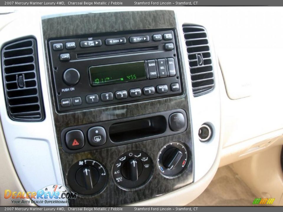 2007 Mercury Mariner Luxury 4WD Charcoal Beige Metallic / Pebble Photo #16