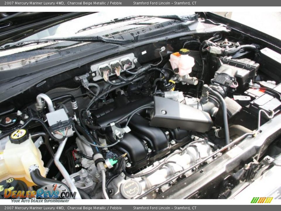 2007 Mercury Mariner Luxury 4WD Charcoal Beige Metallic / Pebble Photo #19