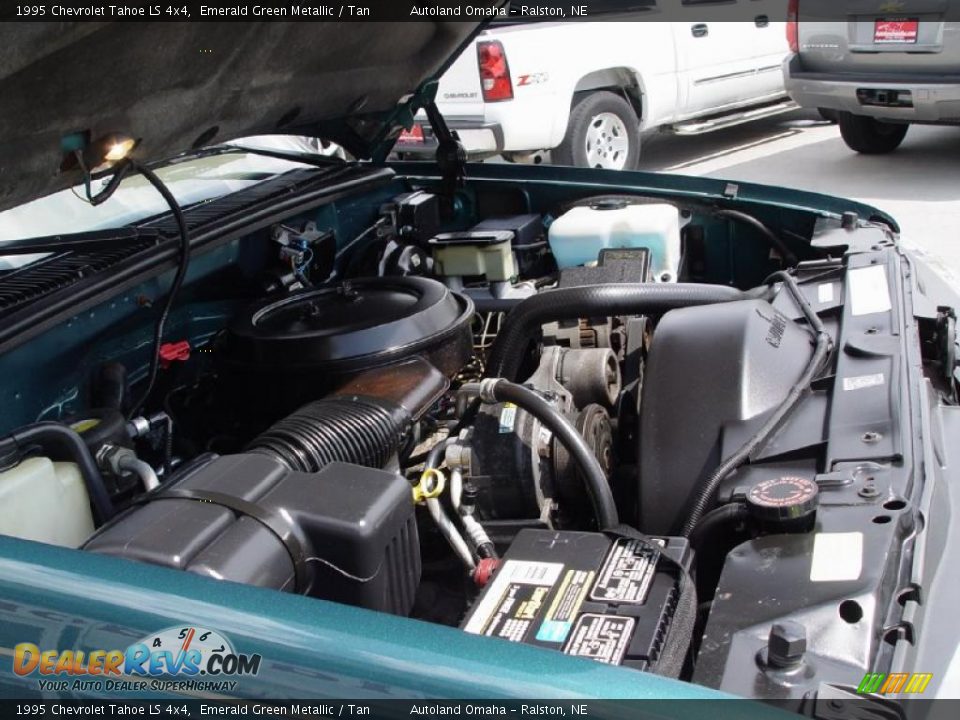 1995 Chevrolet Tahoe LS 4x4 Emerald Green Metallic / Tan Photo #27