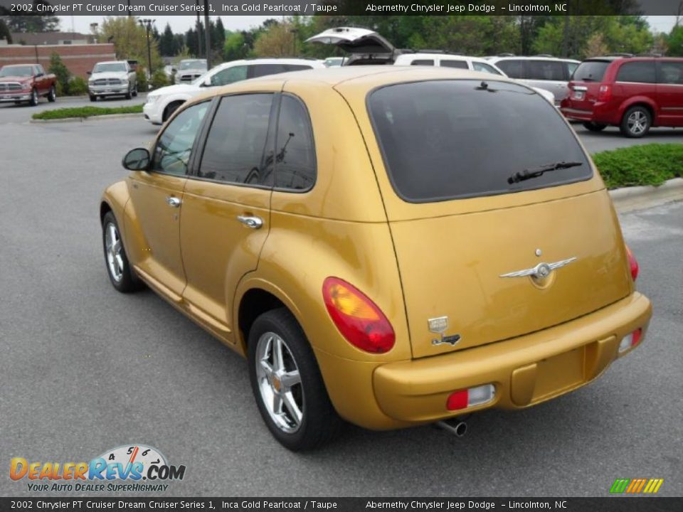 2002 Chrysler PT Cruiser Dream Cruiser Series 1 Inca Gold Pearlcoat / Taupe Photo #2