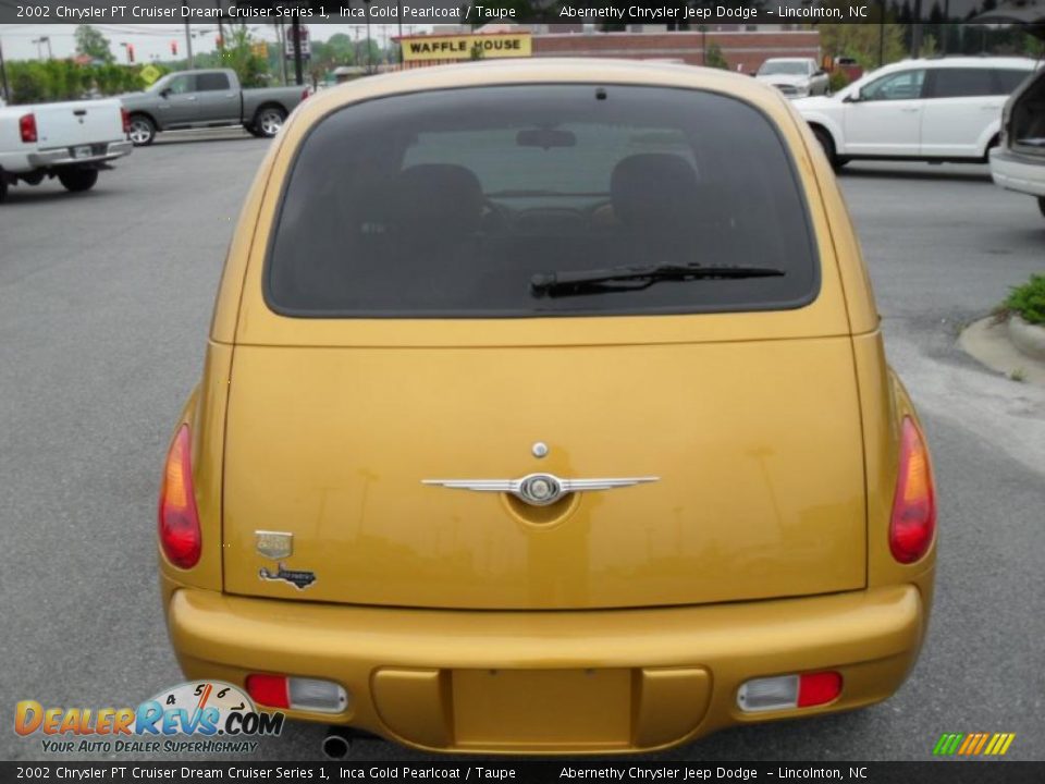 2002 Chrysler PT Cruiser Dream Cruiser Series 1 Inca Gold Pearlcoat / Taupe Photo #3