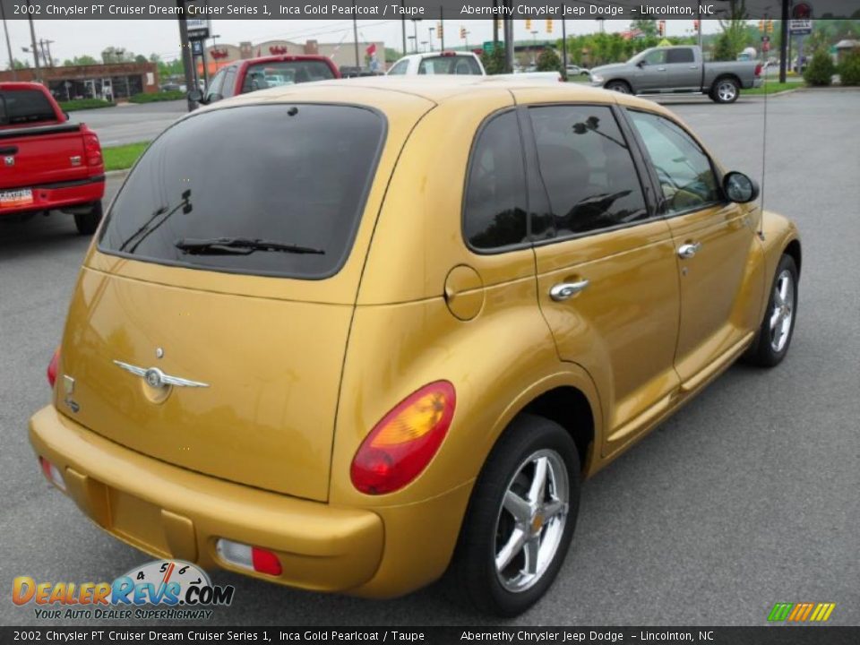 2002 Chrysler PT Cruiser Dream Cruiser Series 1 Inca Gold Pearlcoat / Taupe Photo #4