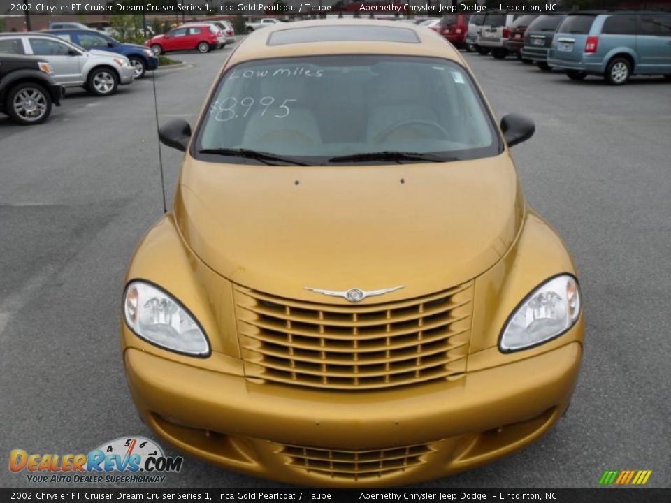 2002 Chrysler PT Cruiser Dream Cruiser Series 1 Inca Gold Pearlcoat / Taupe Photo #6