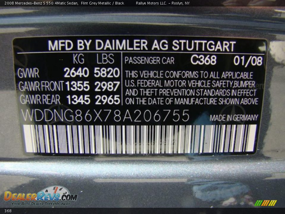 mercedes-benz-color-code-368-flint-grey-metallic-dealerrevs