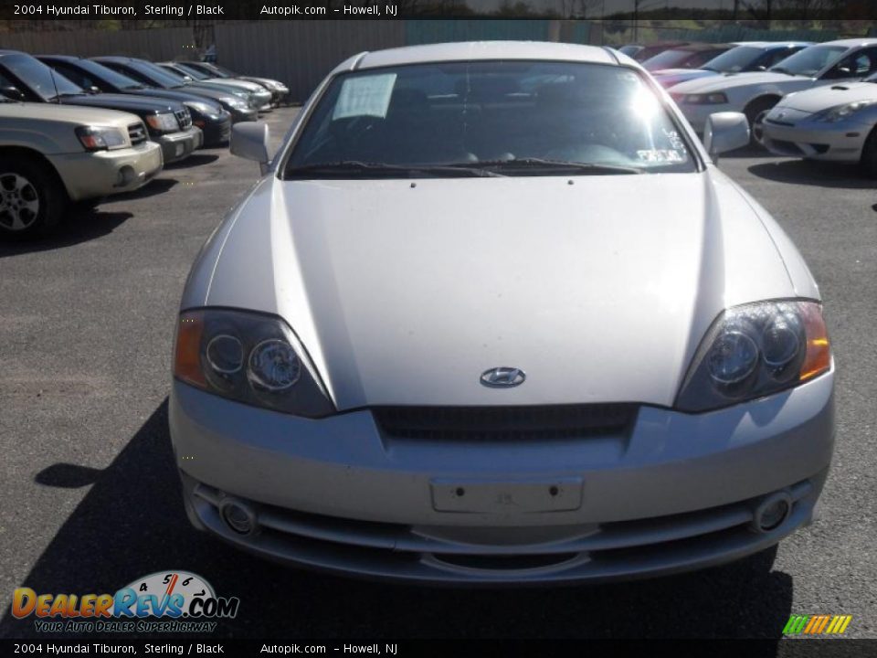 2004 Hyundai Tiburon Sterling / Black Photo #1