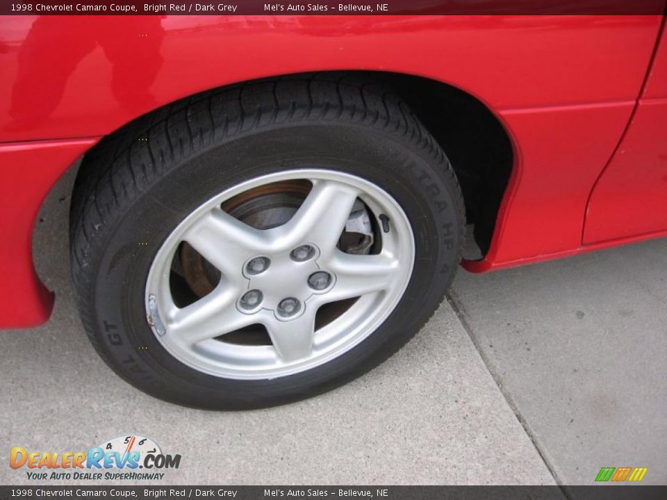 1998 Chevrolet Camaro Coupe Bright Red / Dark Grey Photo #5