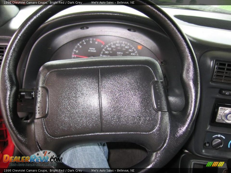 1998 Chevrolet Camaro Coupe Bright Red / Dark Grey Photo #9