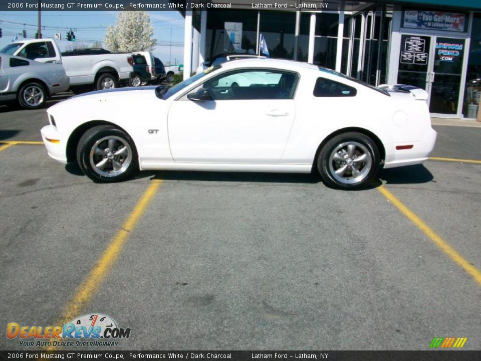 2006 Ford Mustang GT Premium Coupe Performance White / Dark Charcoal Photo #2