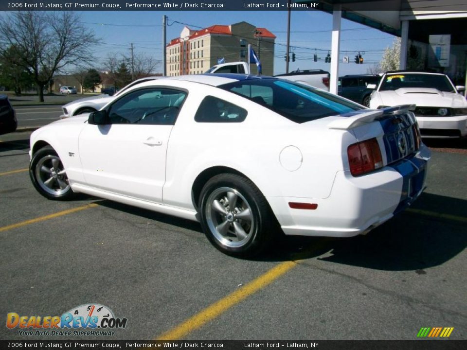 2006 Ford Mustang GT Premium Coupe Performance White / Dark Charcoal Photo #3