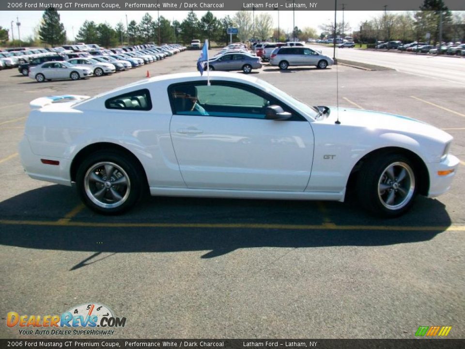 2006 Ford Mustang GT Premium Coupe Performance White / Dark Charcoal Photo #5