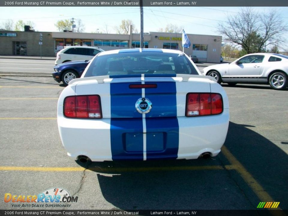 2006 Ford Mustang GT Premium Coupe Performance White / Dark Charcoal Photo #13