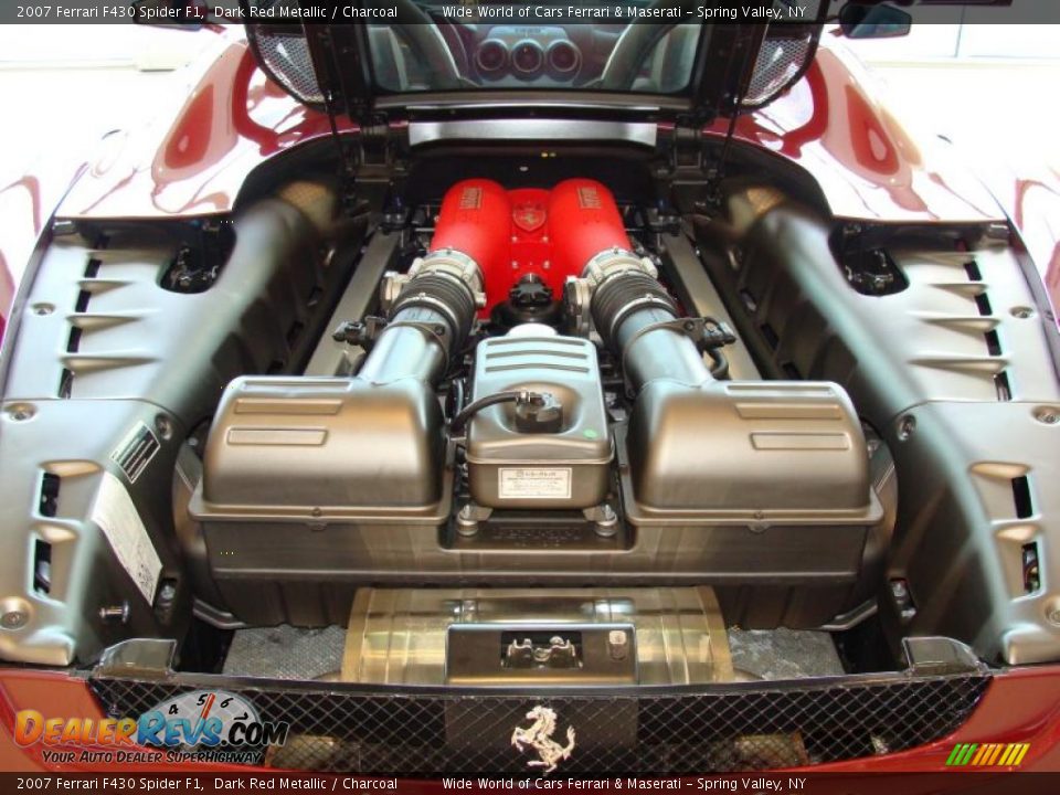 2007 Ferrari F430 Spider F1 4.3 Liter DOHC 32-Valve VVT V8 Engine Photo #21