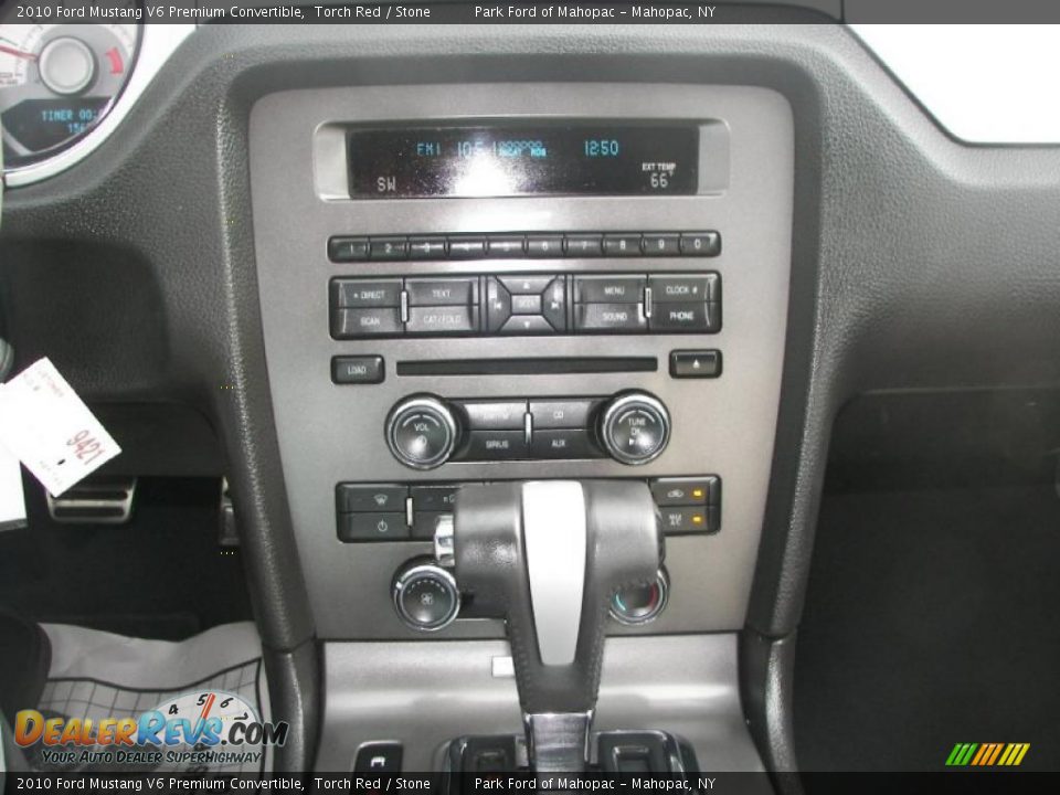 2010 Ford Mustang V6 Premium Convertible Torch Red / Stone Photo #13