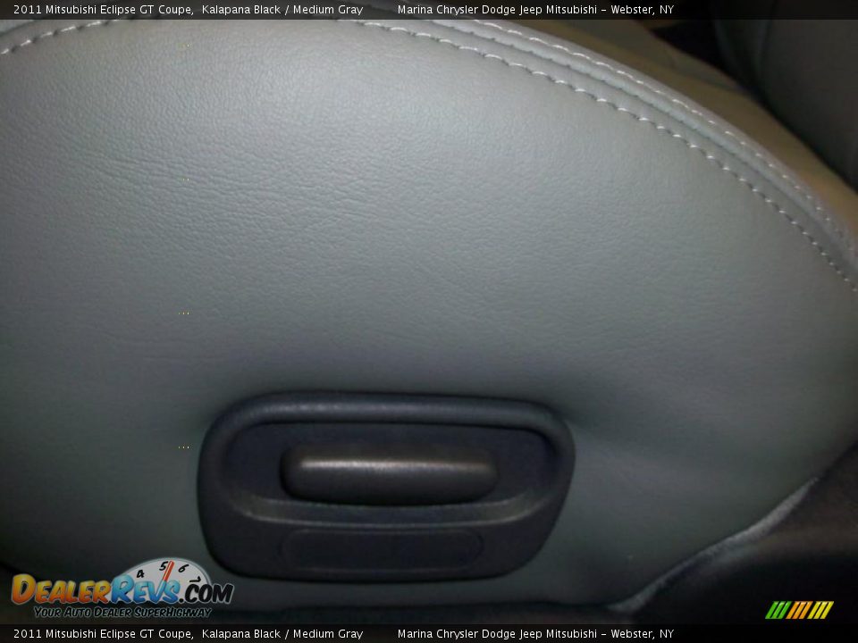 2011 Mitsubishi Eclipse GT Coupe Kalapana Black / Medium Gray Photo #3