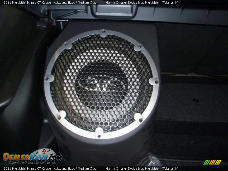 2011 Mitsubishi Eclipse GT Coupe Kalapana Black / Medium Gray Photo #10
