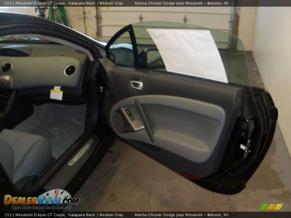 2011 Mitsubishi Eclipse GT Coupe Kalapana Black / Medium Gray Photo #22