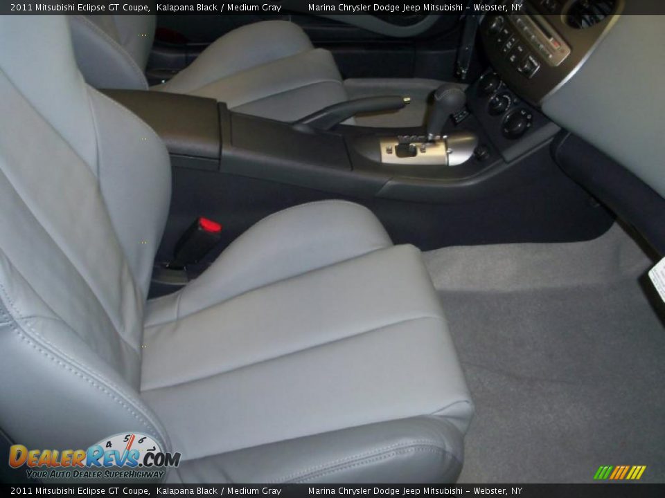 2011 Mitsubishi Eclipse GT Coupe Kalapana Black / Medium Gray Photo #23