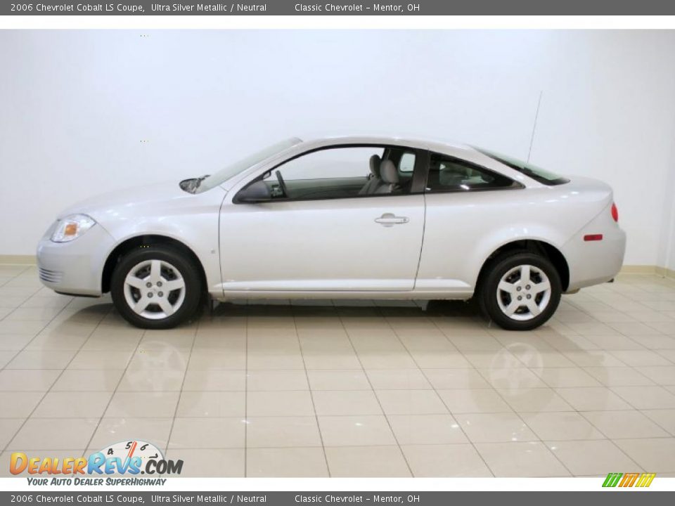 2006 Chevrolet Cobalt LS Coupe Ultra Silver Metallic / Neutral Photo #4