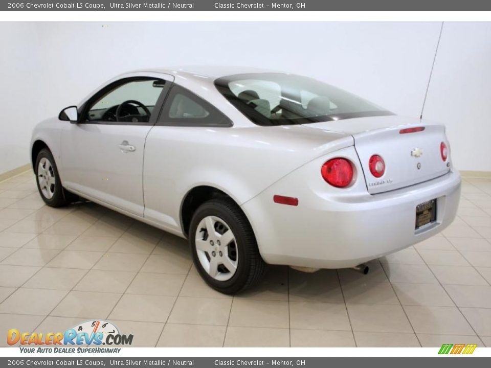 2006 Chevrolet Cobalt LS Coupe Ultra Silver Metallic / Neutral Photo #5