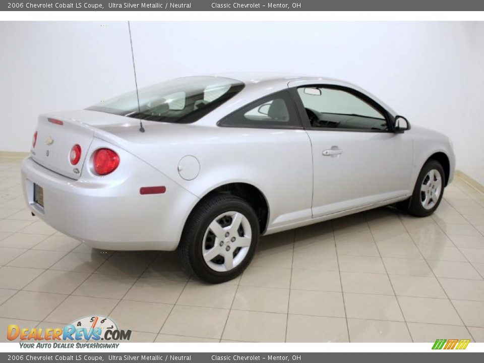2006 Chevrolet Cobalt LS Coupe Ultra Silver Metallic / Neutral Photo #7