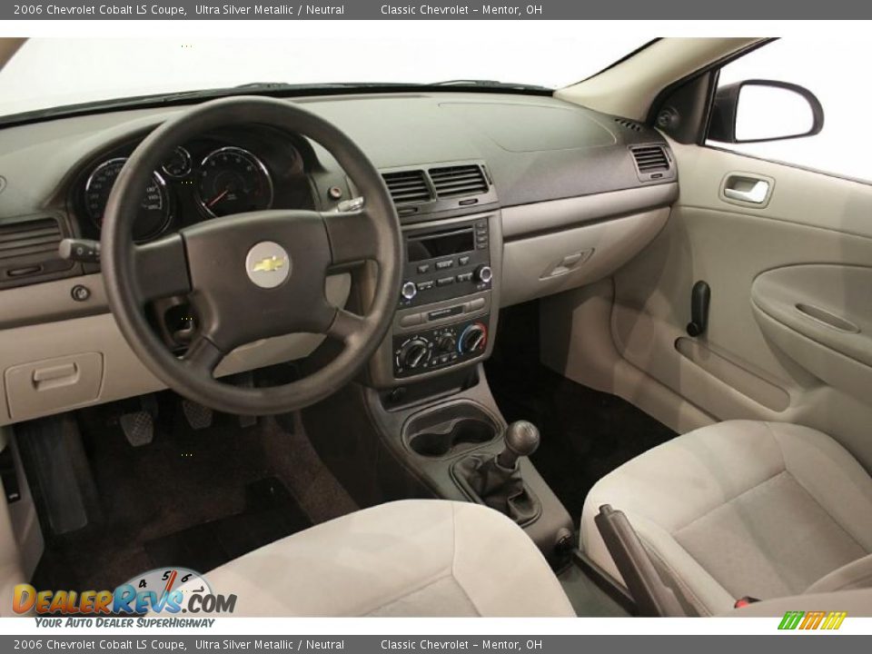 2006 Chevrolet Cobalt LS Coupe Ultra Silver Metallic / Neutral Photo #10