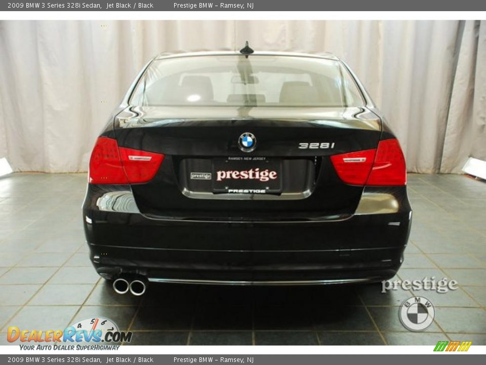2009 BMW 3 Series 328i Sedan Jet Black / Black Photo #3