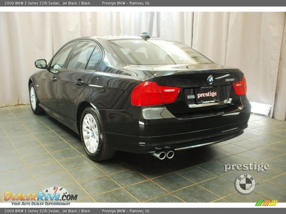 2009 BMW 3 Series 328i Sedan Jet Black / Black Photo #4