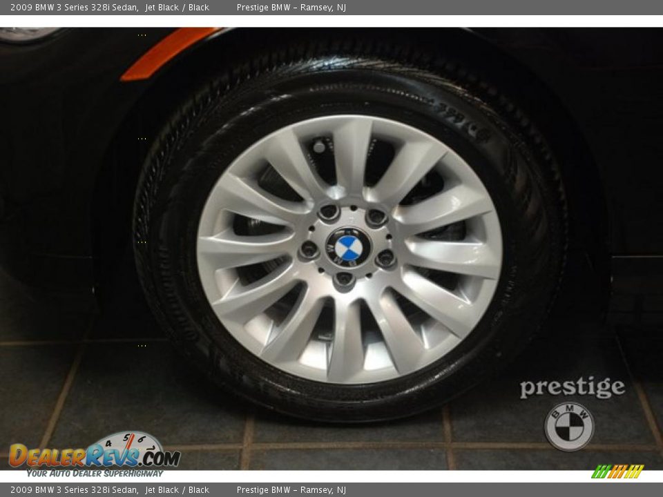 2009 BMW 3 Series 328i Sedan Jet Black / Black Photo #7