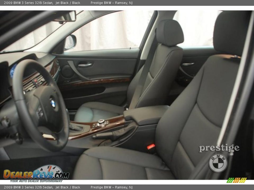 2009 BMW 3 Series 328i Sedan Jet Black / Black Photo #14