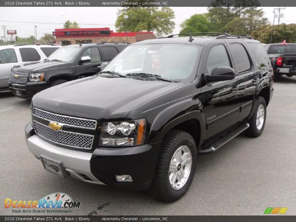 2010 Chevrolet Tahoe Z71 4x4 Black / Ebony Photo #1