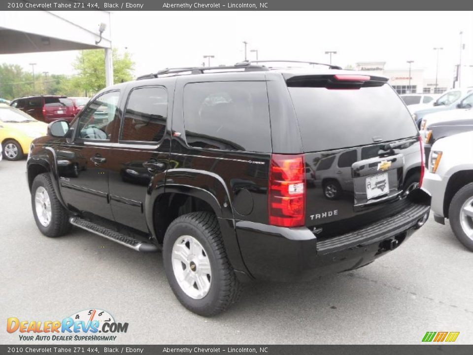 2010 Chevrolet Tahoe Z71 4x4 Black / Ebony Photo #2