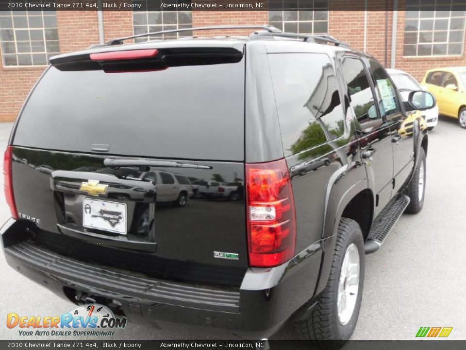 2010 Chevrolet Tahoe Z71 4x4 Black / Ebony Photo #4