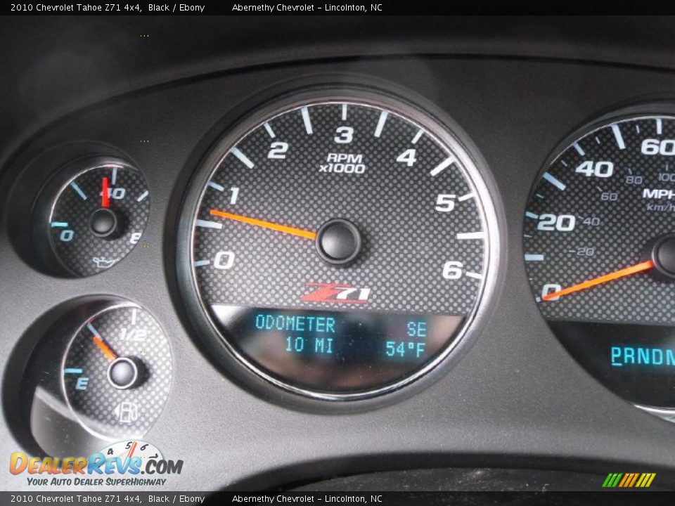 2010 Chevrolet Tahoe Z71 4x4 Black / Ebony Photo #11