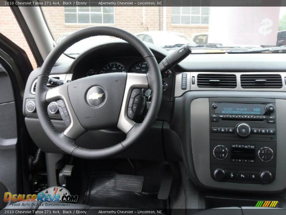 2010 Chevrolet Tahoe Z71 4x4 Black / Ebony Photo #15