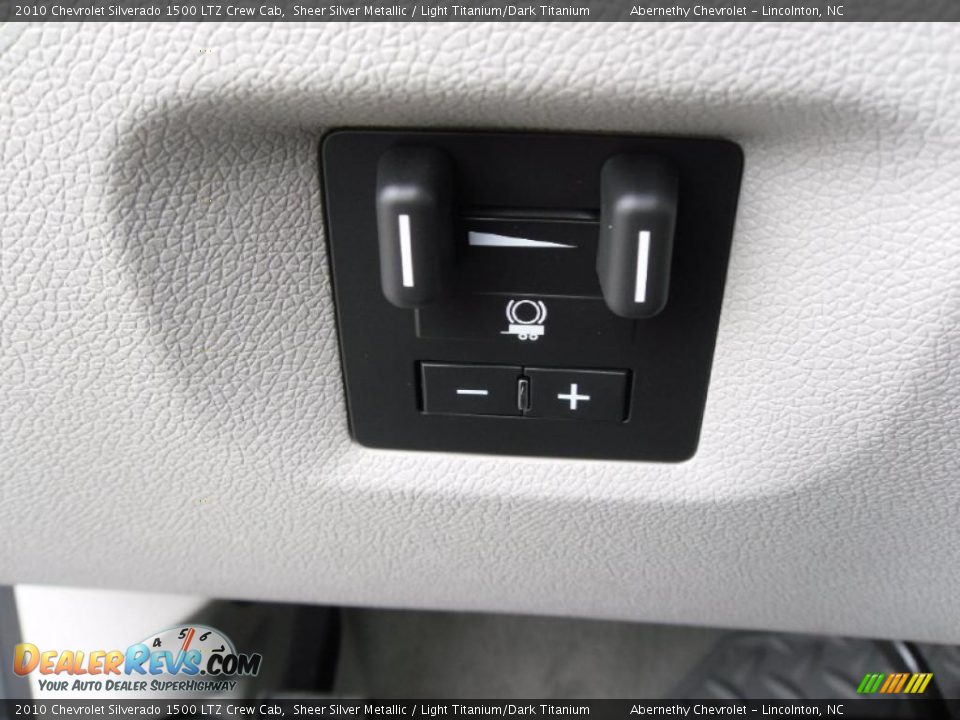 2010 Chevrolet Silverado 1500 LTZ Crew Cab Sheer Silver Metallic / Light Titanium/Dark Titanium Photo #13