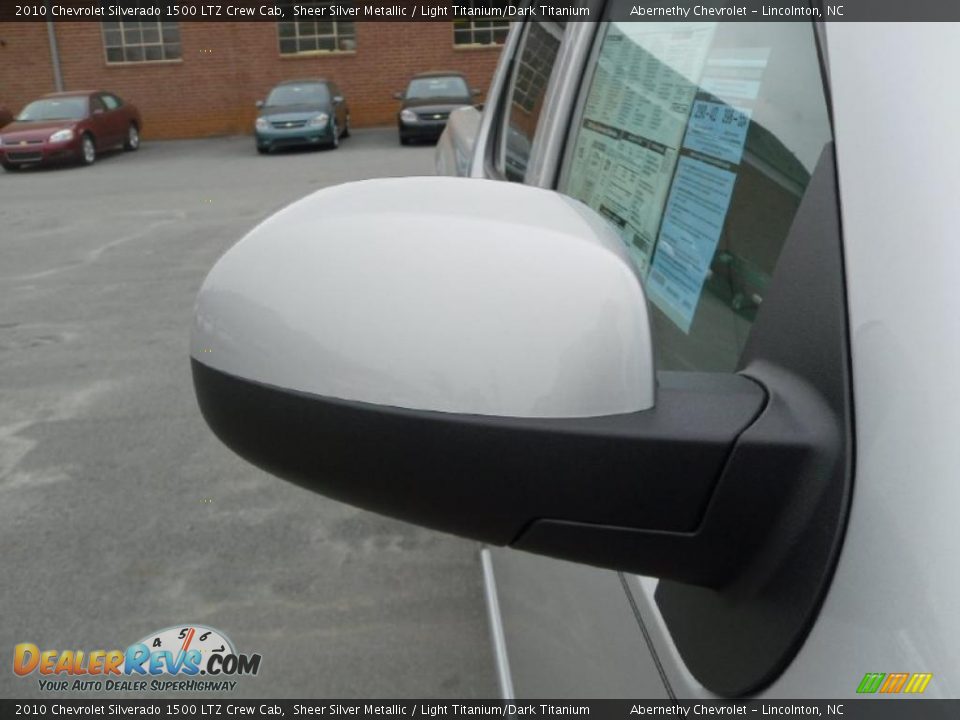 2010 Chevrolet Silverado 1500 LTZ Crew Cab Sheer Silver Metallic / Light Titanium/Dark Titanium Photo #23