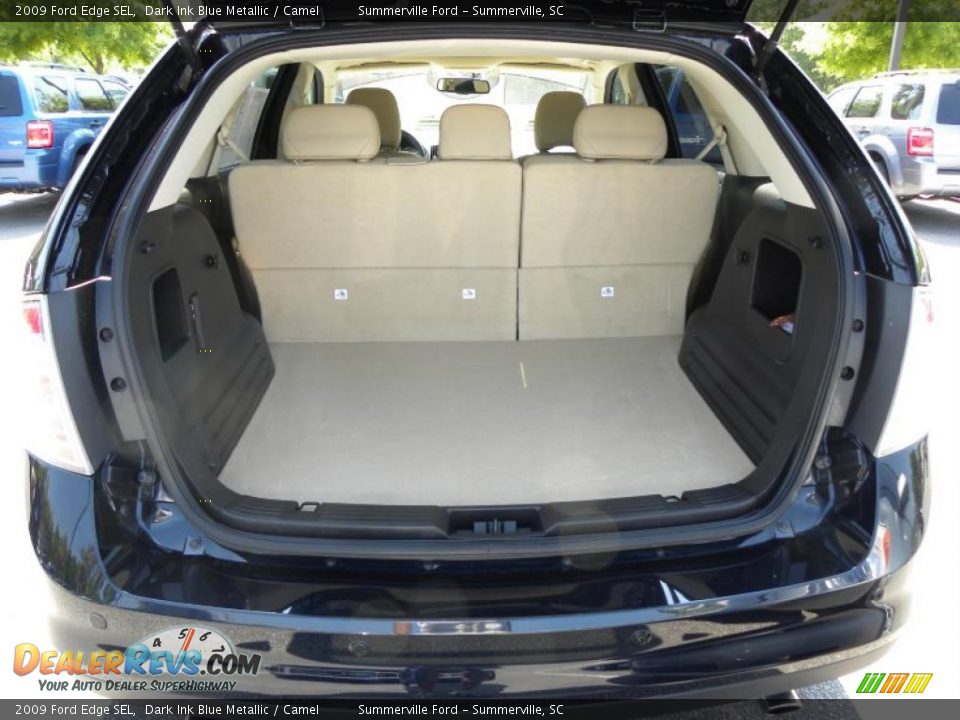 2009 Ford Edge SEL Dark Ink Blue Metallic / Camel Photo #15
